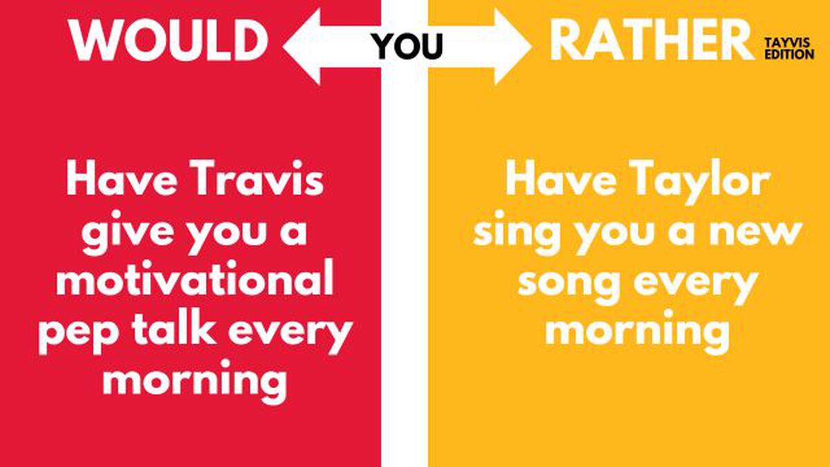 Would You Rather? -  Tayvis Edition image number null